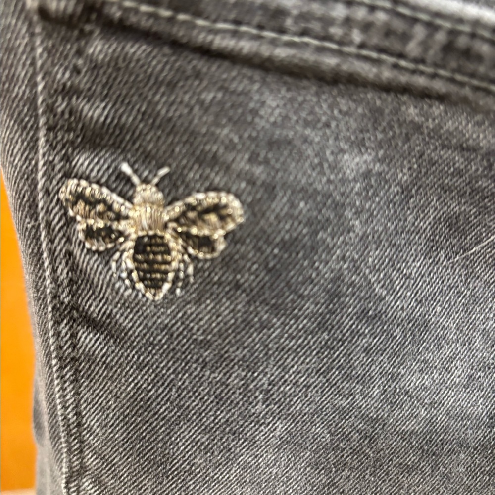 DRIFTWOOD Black Bee Embroidered Jeans - Picture 5 of 5